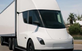 Tesla semi под нагрузкой и в реальной логистике