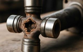 Как распознать износ крестовины кардана без подъемника