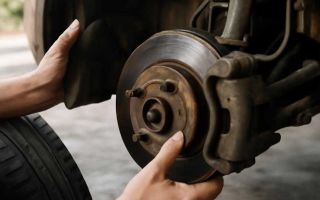 Как выявить люфт ступицы переднего колеса без подъемника