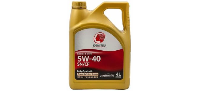 Обзор масла IDEMITSU 5W-40 SN/CF