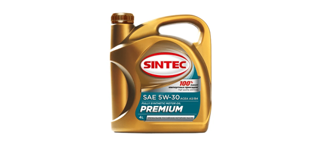 Обзор масла SINTEC Premium SAE 5W-30 ACEA A3/B4