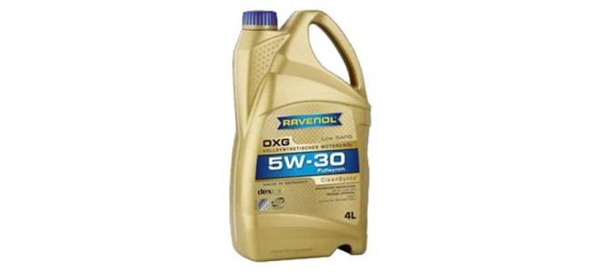 Обзор масла Ravenol DXG SAE 5W-30