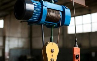 Выбор электрической тали без просчётов по нагрузке и режиму работы