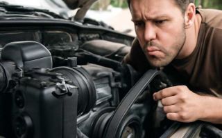 Почему свистит приводной ремень после холодного запуска двигателя