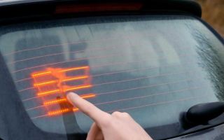 Почему перестает греть заднее стекло автомобиля после зимы