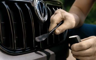 Антихром решетки радиатора без лишних ошибок