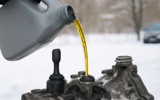 Подбор масла для механической коробки передач зимой