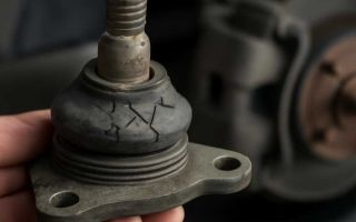 Диагностика износа шаровых опор по признакам работы подвески