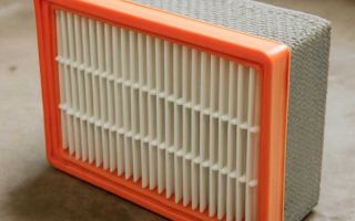 Воздушный фильтр как рабочий элемент впуска легкового автомобиля