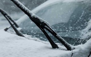 Выбор щеток стеклоочистителя для движения в сильный снегопад