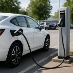 Электромобили на спортивной трассе и вне ее