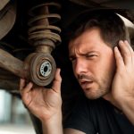 Почему скрип подвески слышен при медленном проезде двора