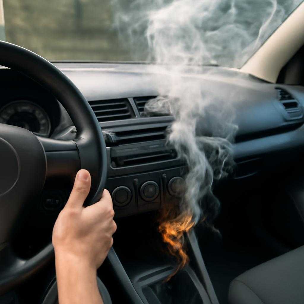 запах горелой проводки в автомобиле