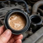 Почему на крышке маслозаливной горловины появляется эмульсия