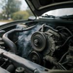 Почему шумит помпа системы охлаждения на холодном моторе